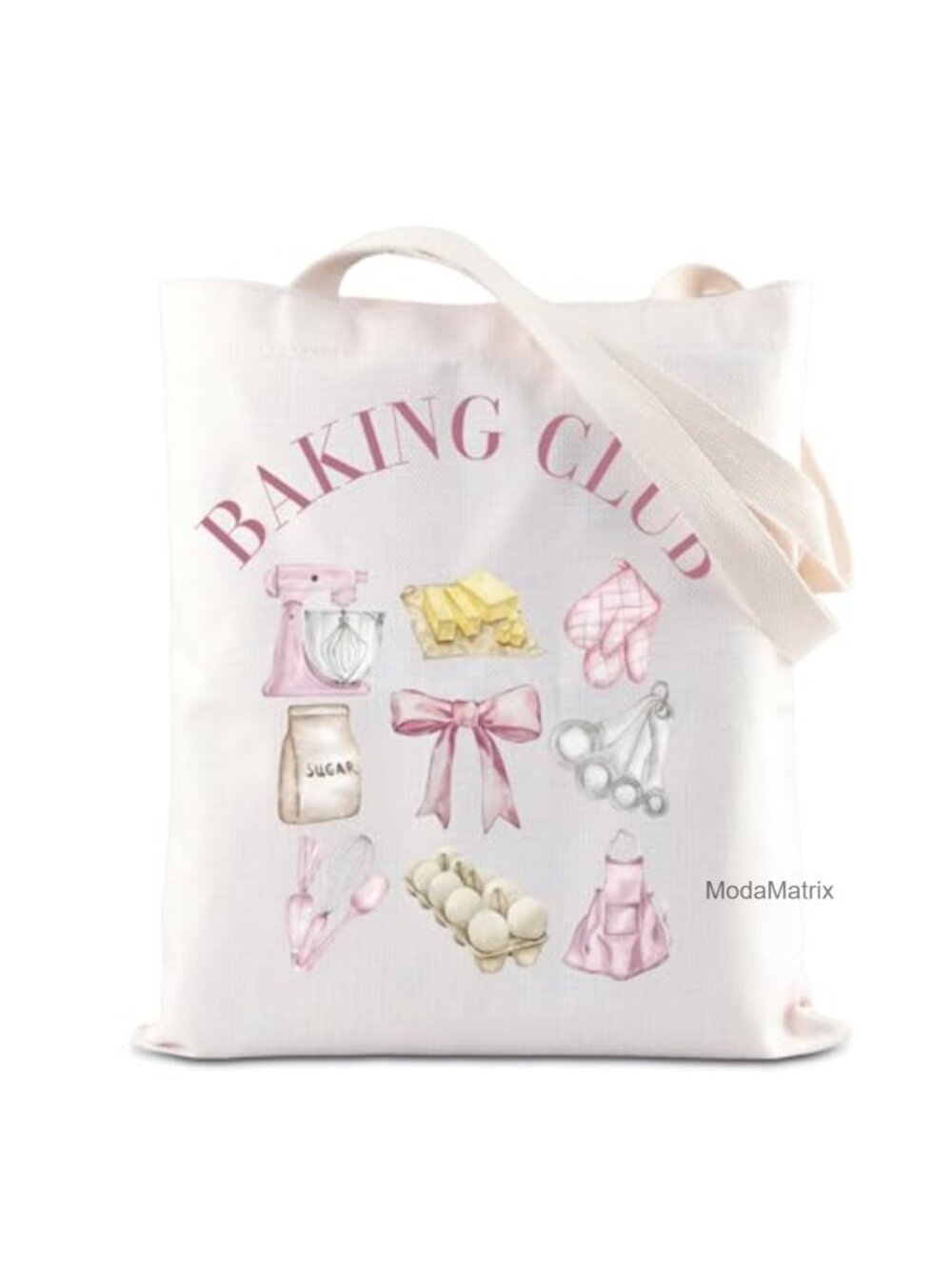 ENSIANTH Cotton Canvas Tote Bag Baker Baking Club Sourdough Chef